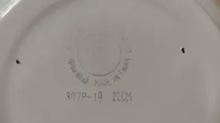 6 Palanganas de Porcelana Grandes vintage