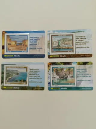 Tessere filateliche Il Turismo 10/07/2009
