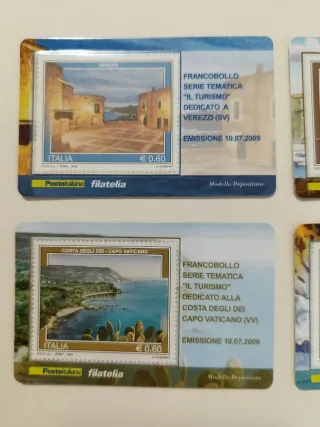 Tessere filateliche Il Turismo 10/07/2009