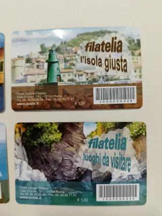Tessere filateliche Il Turismo 10/07/2009