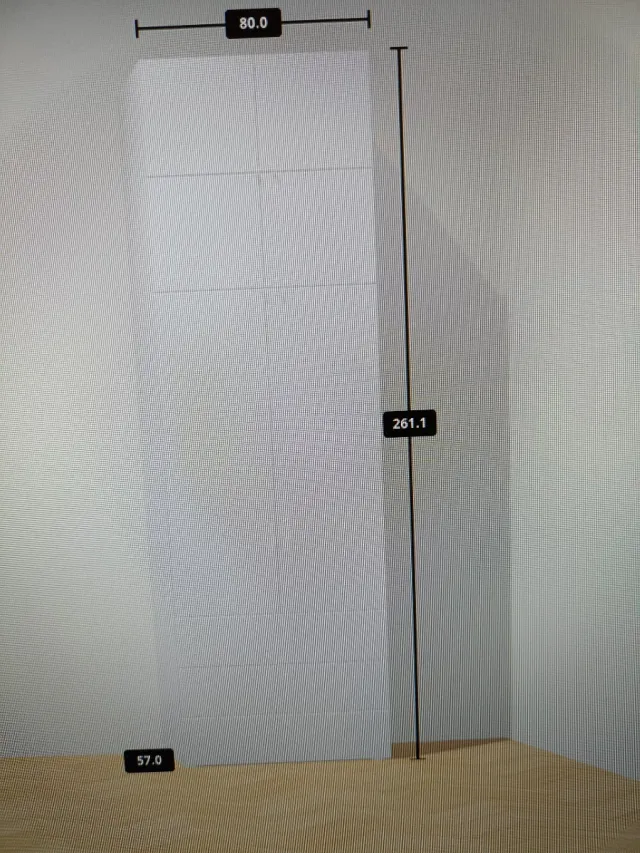 Guardaroba bianco Ikea Platsa