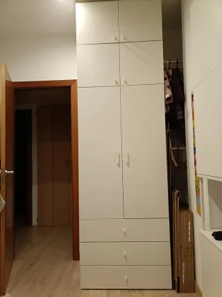 Guardaroba bianco Ikea Platsa