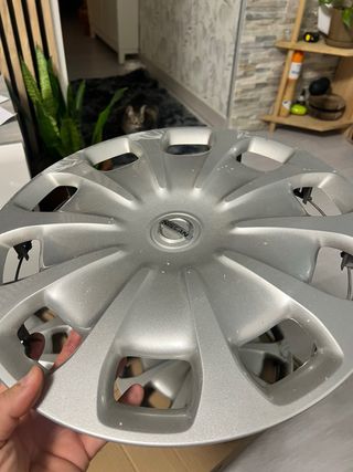 Tapacubos Nissan 15 pulgadas juego de 3x1