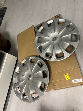 Tapacubos Nissan 15 pulgadas juego de 3x1