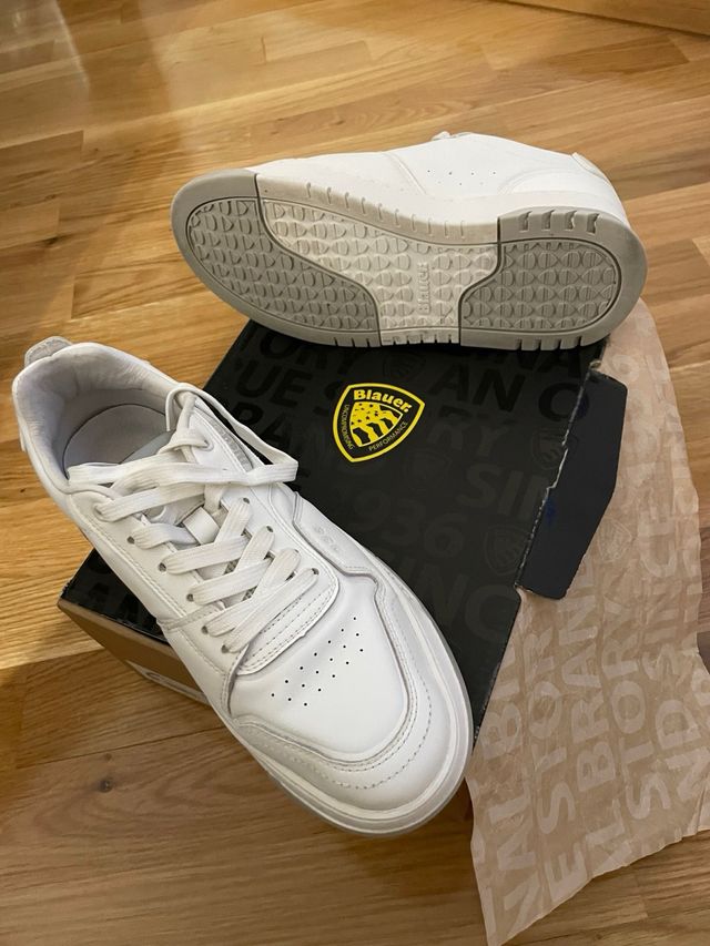 Sneakers Blauer donna pelle bianche n. 39