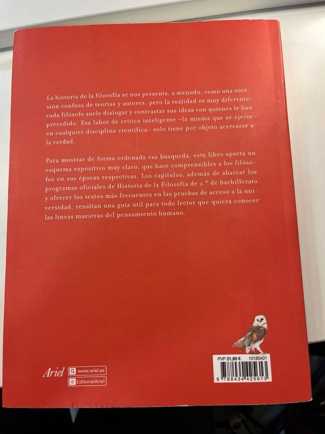 Historia de la filosofía (Ariel) (Spanish Edition)