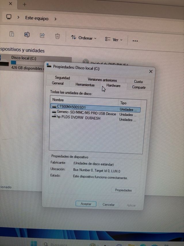 PC HP 280 G2 SFF I5 SSD500 8GB RAM