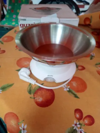 Scalda pane acciaio Guzzini elettrico con scatola