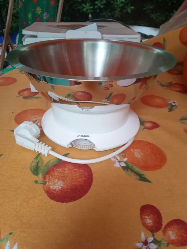 Scalda pane acciaio Guzzini elettrico con scatola