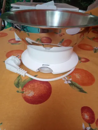 Scalda pane acciaio Guzzini elettrico con scatola