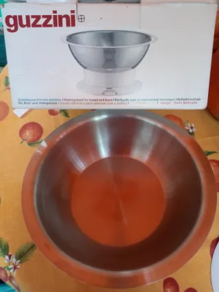 Scalda pane acciaio Guzzini elettrico con scatola