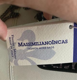 Massimiliano Incas borsetta leopardata