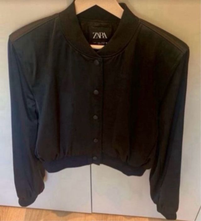 Bomber Zara Negra