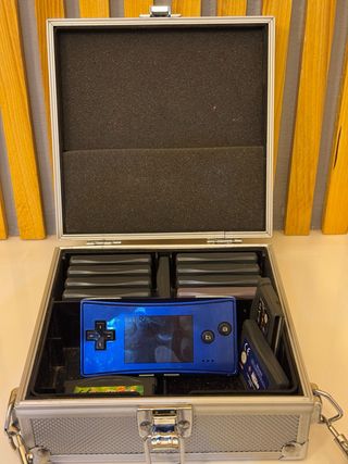 Nintendo Gameboy Micro Azul Plata