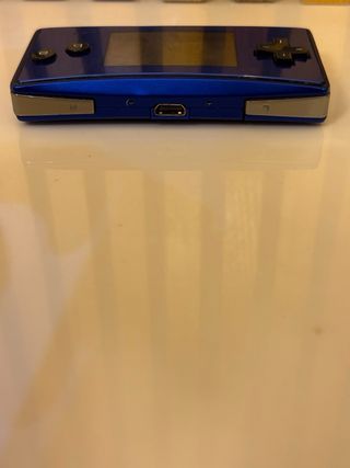 Nintendo Gameboy Micro Azul Plata