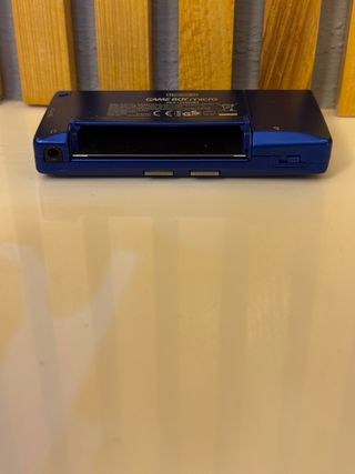 Nintendo Gameboy Micro Azul Plata