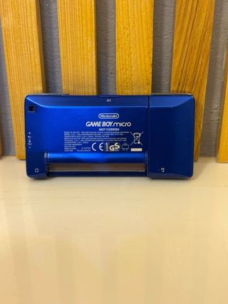 Nintendo Gameboy Micro Azul Plata
