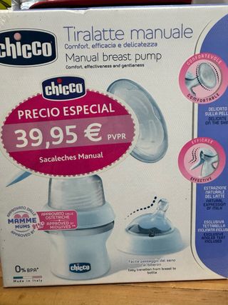 Sacaleches Manual Chicco - 39,95€