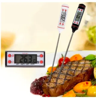 Termometro Digitale Sonda Acciaio Alta Precisione