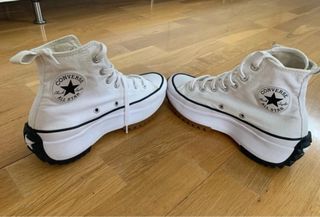 Converse Run Star Hike Plataforma Blancas