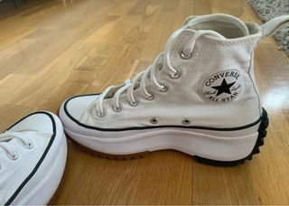 Converse Run Star Hike Plataforma Blancas