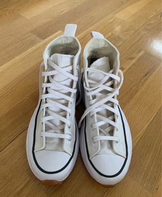 Converse Run Star Hike Plataforma Blancas