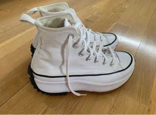 Converse Run Star Hike Plataforma Blancas