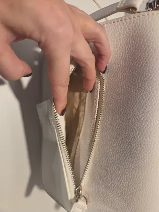 Borsa tracolla Roccobarocco bianca