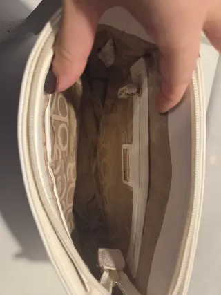 Borsa tracolla Roccobarocco bianca