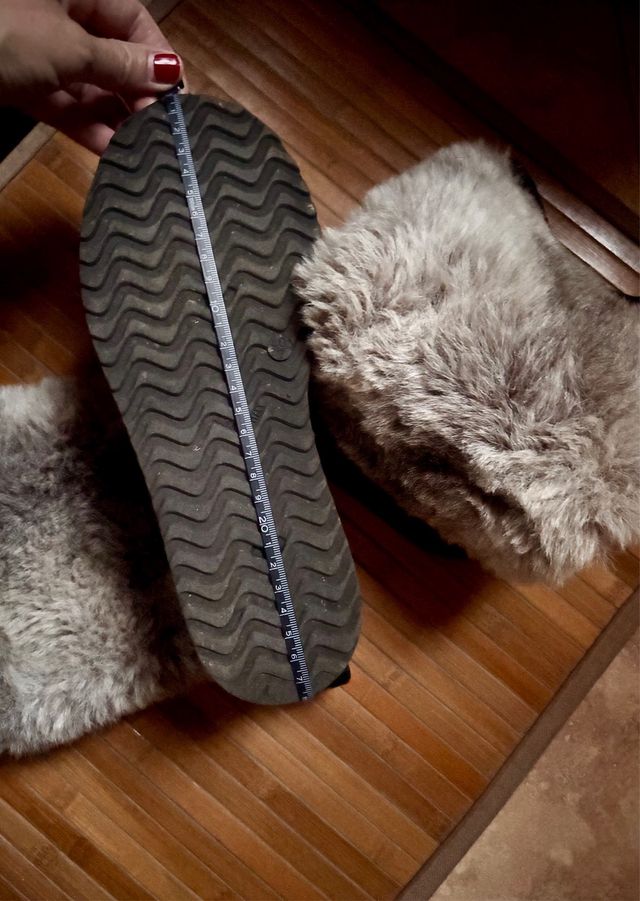 Stivaletti Coin eco pelliccia marrone