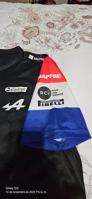 Camiseta Oficial Alpine F1 Le Coq Sportif Talla XL