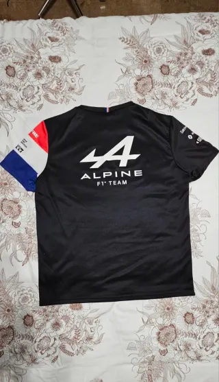 Camiseta Oficial Alpine F1 Le Coq Sportif Talla XL