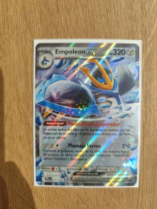 Carta Pokémon Empoleon Ex de Fuegos Fantasmales