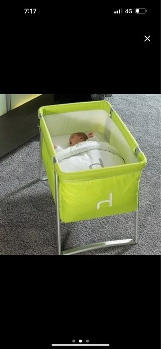 Mini cuna para bebé con todo incluido nueva