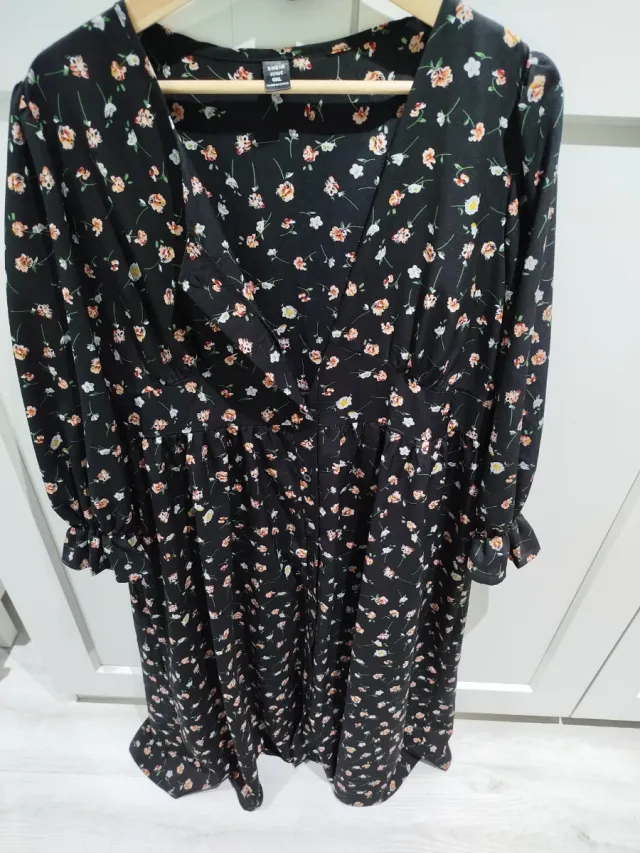 Vestido estampado floral Shein