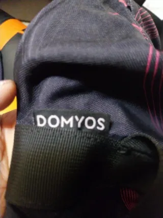 Bolso de gimnasio mujer negro y rosa