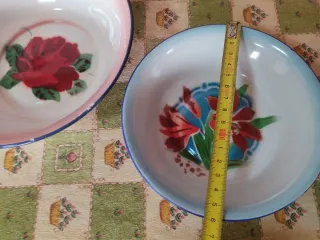 3 Zafas Porcelana Vintage Florales