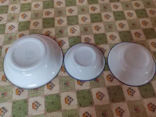 3 Zafas Porcelana Vintage Florales