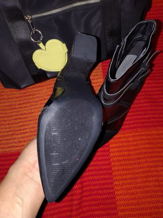 Botines de vestir invierno mujer negros