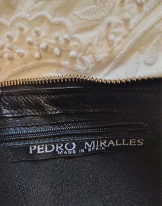 Bolso Piel Pedro Miralles negro