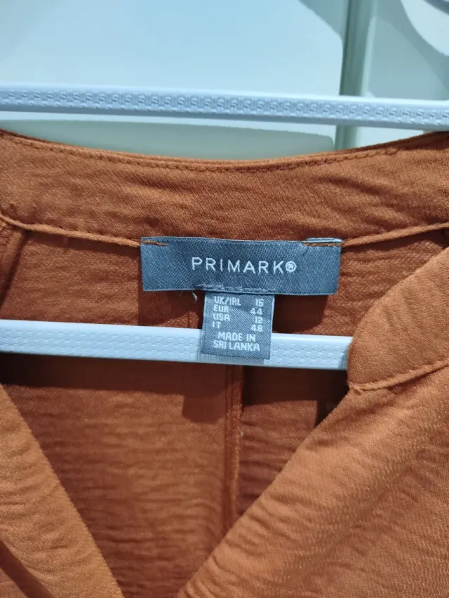 Vestido naranja corto Primark talla M