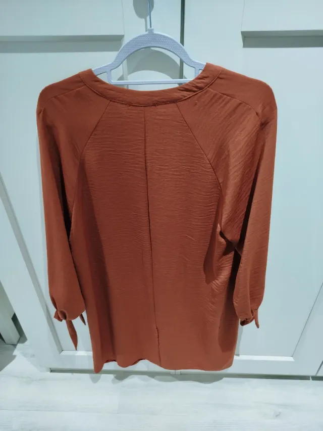 Vestido naranja corto Primark talla M