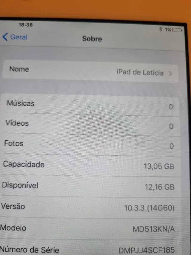 iPad Apple Branco e Prata Oferta da capa com pelic