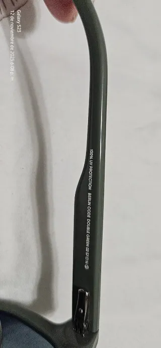 Gafas Kimoa Berlin Code Double Green Negras