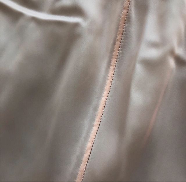 Saia de combinação rosa vintage em pó. T. M