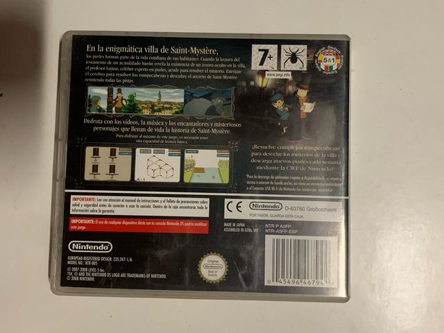 El Profesor Layton y la Villa Misteriosa DS