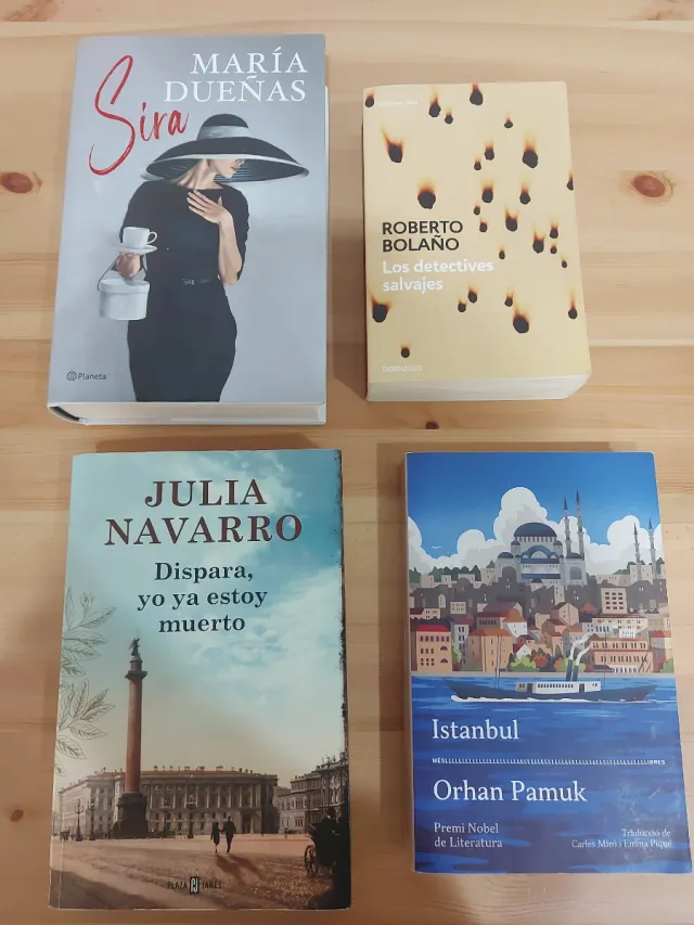 Pack 4 libros Ficción