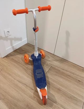 Patinete infantil 3 ruedas con luces