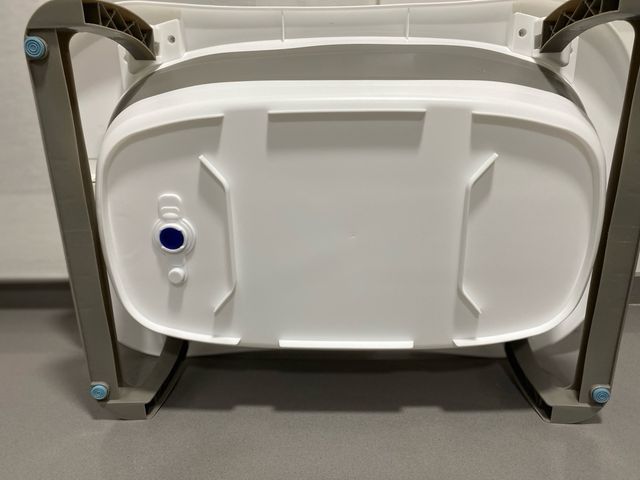 Bañera plegable bebé con termómetro