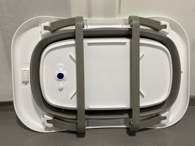 Bañera plegable bebé con termómetro